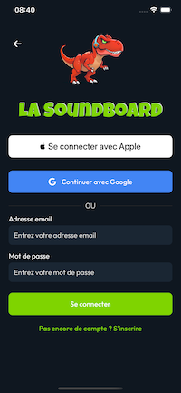 La Soundboard - Recherche
